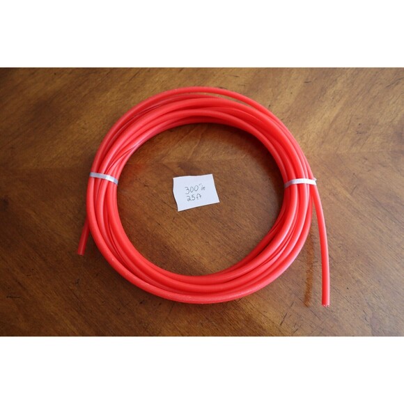Knex Rippin' Rocket Coaster Replacement Part: Red Track Tube 25 Feet Single Piec - Picture 7 of 7